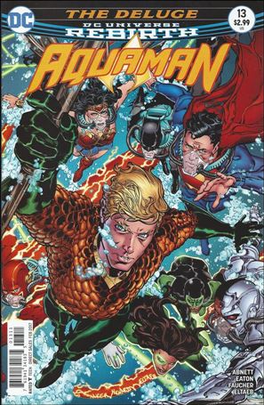 Aquaman (2016) issue 13 Brad Walker Cover