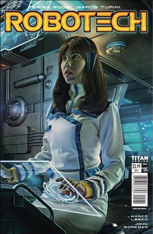 Robotech (2017) issue 5-B Cosplay Wraparound Photo Cover