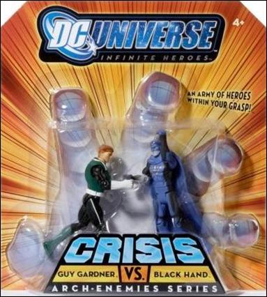 DC Universe: Infinite Heroes - Crisis (2-Packs) figure 2 Guy Gardner vs Black Hand