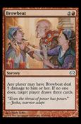 Magic the Gathering: Planechase (Base Set) card 50 Browbeat
