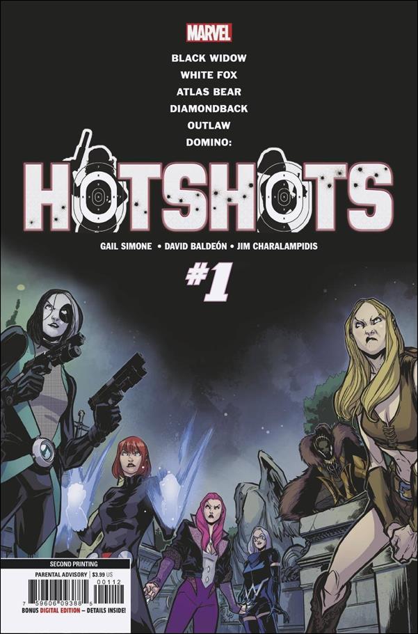 Domino: Hotshots issue 1-E David Baldeon Cover (2nd Printing)