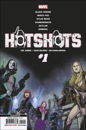 Domino: Hotshots issue 1-E David Baldeon Cover (2nd Printing)