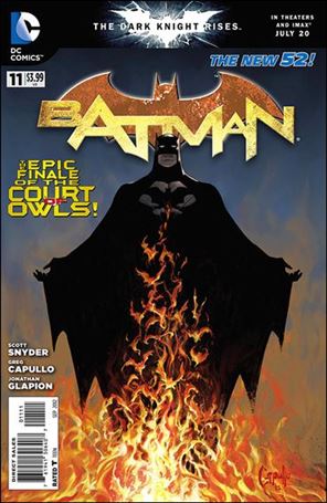 Batman (2011) issue 11 Greg Capullo Standard Cover