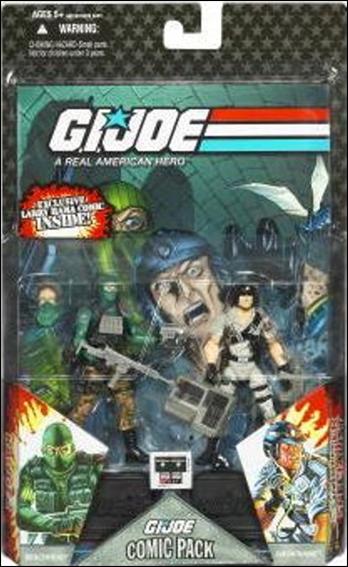 G.I. Joe 25th Anniversary Comic Packs figure 14 Beachhead and Dataframe
