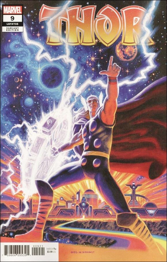 Thor (2020) issue 9-B Greg Hildebrandt Cover
