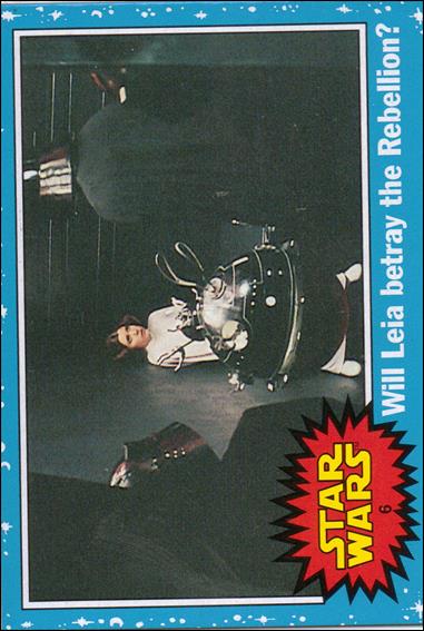 Star Wars Heritage  (Base Set) card 6 Will Leia betray the Rebellion?