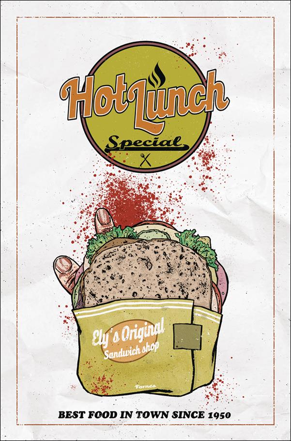 Hot Lunch Special issue 1 Jorge Fornes Cover