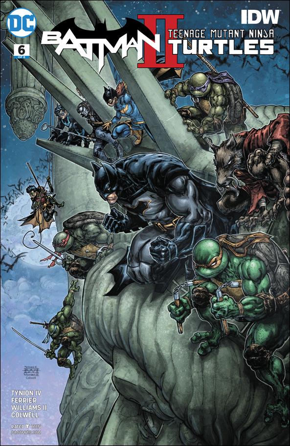 Batman/Teenage Mutant Ninja Turtles II issue 6 Freddie Williams II Cover