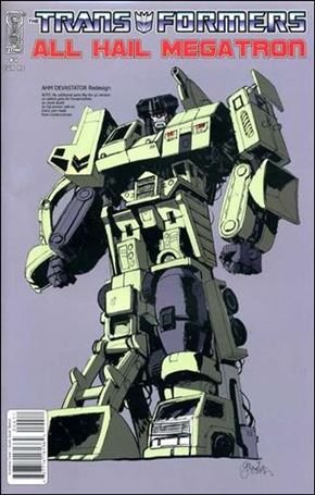 Transformers: All Hail Megatron issue 4-C Guido Guidi Design Cover