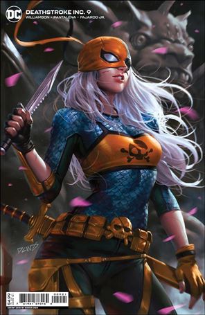 Deathstroke Inc. issue 9-B Derrick Chew Cardstock Cover