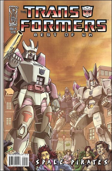 Transformers: Best of UK: Space Pirates issue 5 Dan Khanna Cover