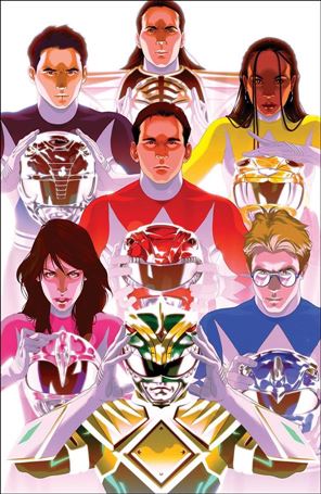 Power Rangers issue 1.00-J Goni Montes 1:500 Cover