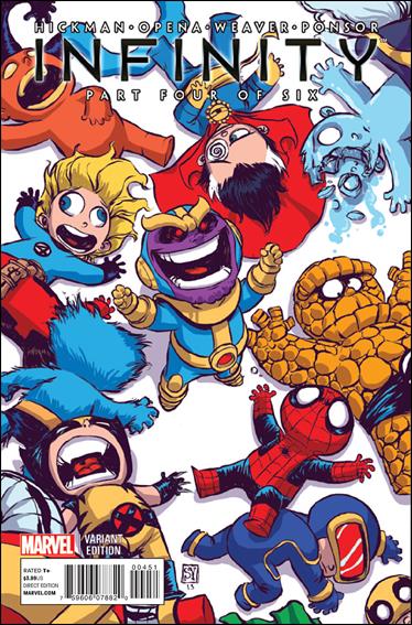 Infinity issue 4-E Skottie Young "Baby" Cover