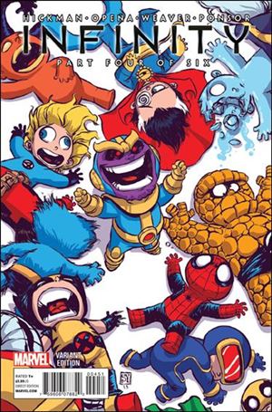Infinity issue 4-E Skottie Young 