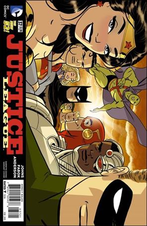 Justice League (2011) issue 37-D Darwyn Cooke Cover