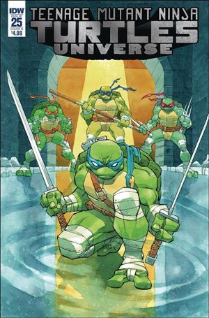 Teenage Mutant Ninja Turtles Universe issue 25-B Nelson Daniel Cover