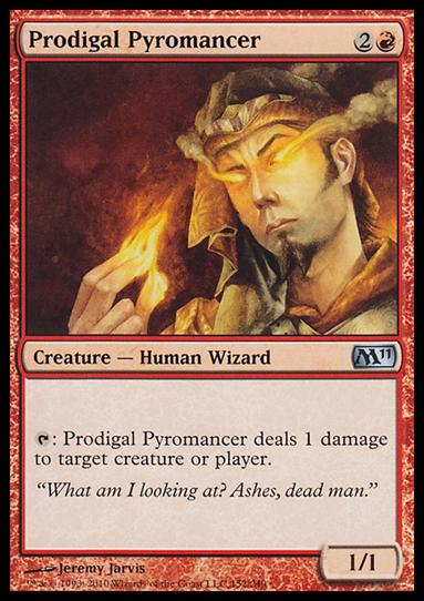 Magic the Gathering: 2011 Core Set (Base Set) card 152 Prodigal Pyromancer