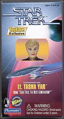 Wizard/Toyfare Magazine Exclusive Figures figure 22 Lt. Tasha Yar (Toyfare #19 Mailaway)