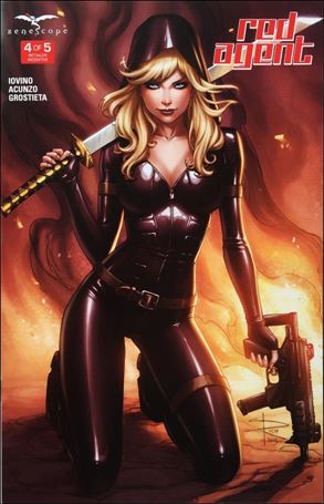 Red Agent issue 4-E Sabine Rich Retailer Incentive Cover