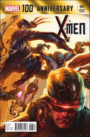 100th Anniversary Special: X-Men issue 1-B Alexander Lozano Connecting Cover