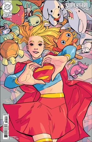 Supergirl (2025) issue 4-D Amy Reeder 1:25 Cardstock Cover