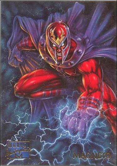 1995 Marvel Masterpieces (Base Set) card 63 Magneto