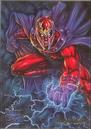 1995 Marvel Masterpieces (Base Set) card 63 Magneto