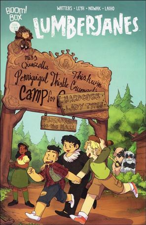 Lumberjanes issue 37-B Ayme Sotuyo Subscription Cover