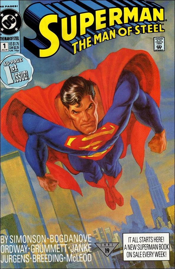 Superman: The Man of Steel 1-A by DC