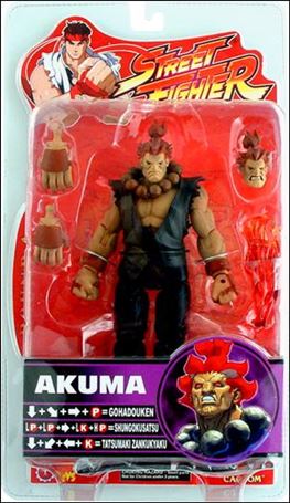 Street Fighter (Round 4) figure 1-C Akuma (Black)