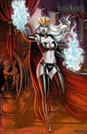 Lady Death: Nightmare Symphony (2018) issue 1-C Dawn Mcteigue Jewel Edition 1/500