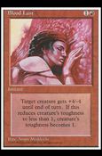 Magic the Gathering: 4th Edition (Base Set) card 178 Blood Lust