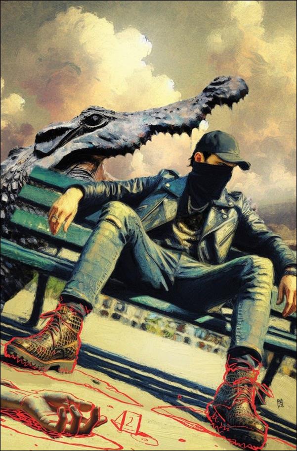 Crocodile Black (2024) issue 1 Andrea Sorrentino Cover