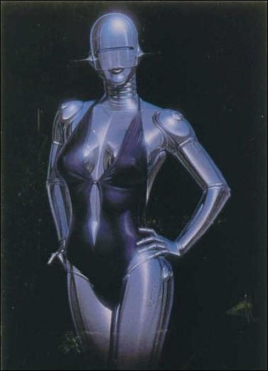 Sorayama: Sexy Robots And Pinups (Base Set) card 15 Blackout