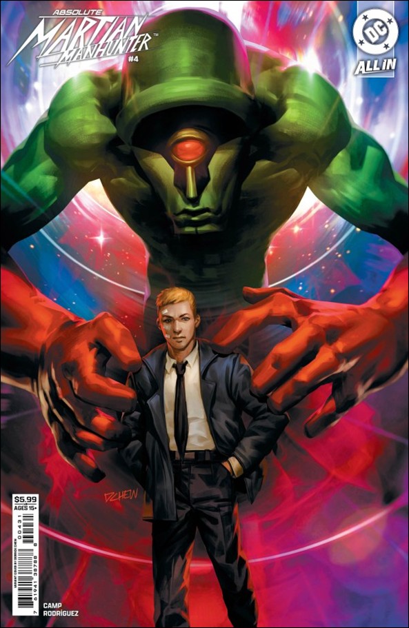 Absolute Martian Manhunter issue 4-C Derrick Chew Cardstock Cover