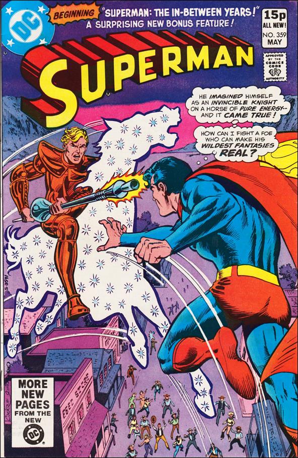 Superman (1939) issue 359-B UK Price Cover