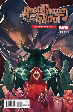 Rocket Raccoon & Groot issue 4-C Jamal Campbell The Story Thus Far... Cover