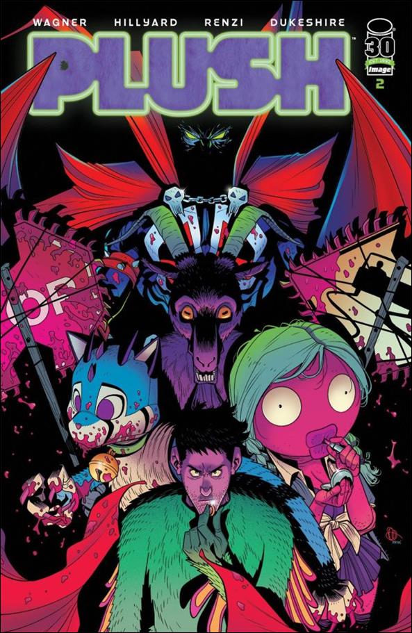 Plush issue 2-D Daniel Hillyard Spawn Cover