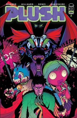 Plush issue 2-D Daniel Hillyard Spawn Cover