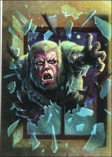 Hammer Horror: Series 1 (Crip-tych 1 Subset) card A1 The Werewolf
