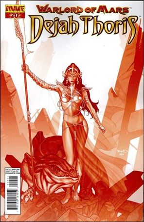 Warlord of Mars: Dejah Thoris issue 20-C Paul Renaud 1:10 Martian Red Cover