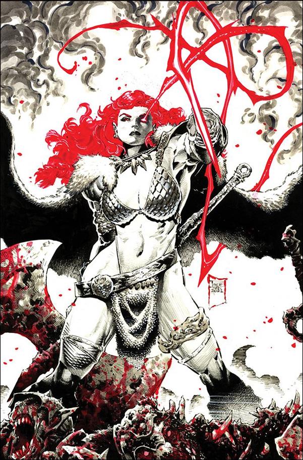Red Sonja: Black White Red issue 1-M Philip Tan Virgin Cover
