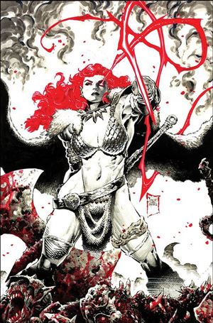 Red Sonja: Black White Red issue 1-M Philip Tan Virgin Cover