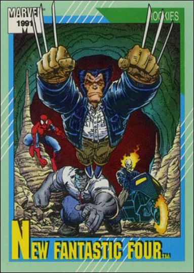 Marvel Universe: Series 2 (Base Set) card 149 New Fantastic Four