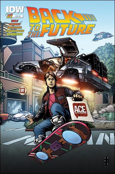 Back to the Future (2015) issue 1-MG Darick Robertson Comic Envy / A.C.E. Cover 1/500