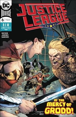 Justice League (2018) issue 6 Jorge Jimenez Cover