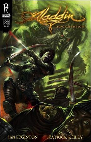 Aladdin: Legacy of the Lost issue 2-B Lucio Parrillo Cover