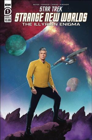 Star Trek: Strange New Worlds - Illyrian Enigma issue 1-B Jake Bartok Cover