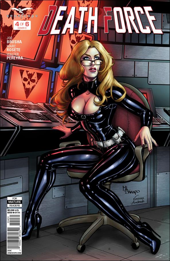 Death Force issue 4-C Maria Sanapo Cover