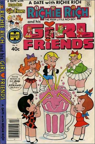 Richie Rich and His Girlfriends issue 4